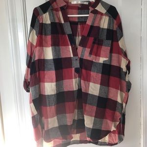 Women’s plaid tunic